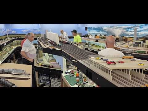 A few clips from last night's operating session on the Kansas & Western Railroad