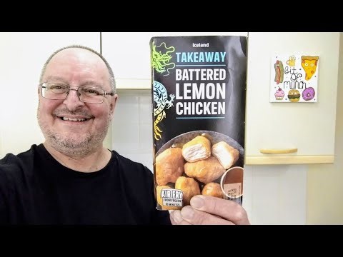 *NEW* Iceland Takeaway Battered Lemon Chicken ~ Food Review 