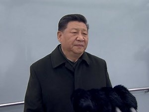 Xi Reviews Chinese Vessels in Naval Parade