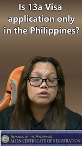 Where else can you apply for 13a visa or the resident visa for foreign spouses? Is it only in the Philippines? #13avisa #13aresidentvisa #fbreelsfypシ゚viral #fbreels #fbyシ #fbyシvideo #fbyシviral | The Eaton Squad