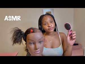 ASMR | Clueless Hairstylist Does Your Hair With The Wrong Products Role Play 🥴
