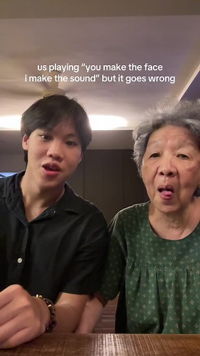 Hilarious Grandma Face and Sound Prank