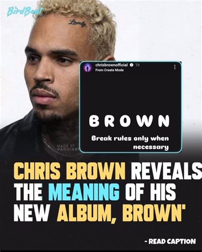 MIKALE MAURICE24 on Instagram: "#brownalbum #teambreezy #newmusiccomingsoon #chrisbrownupdates #music"