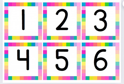 Printable Numbers Flash Cards 1-30, English US Flashcards, Instant Download, Educational Homeschool Resource - Etsy UK