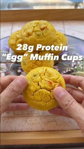 28g Protein Savory Vegn Egg Muffin Cups
