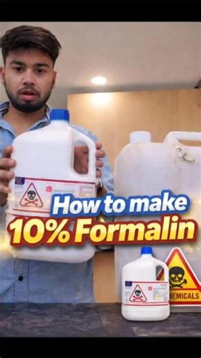 How to Make 10% Formalin Solution || #histopathology #medlab #lab #labtechnician #medicalstudent