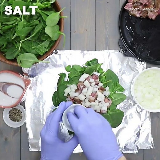 How to make Lu Sipi | Tonga | 1-min Recipe Video #shorts