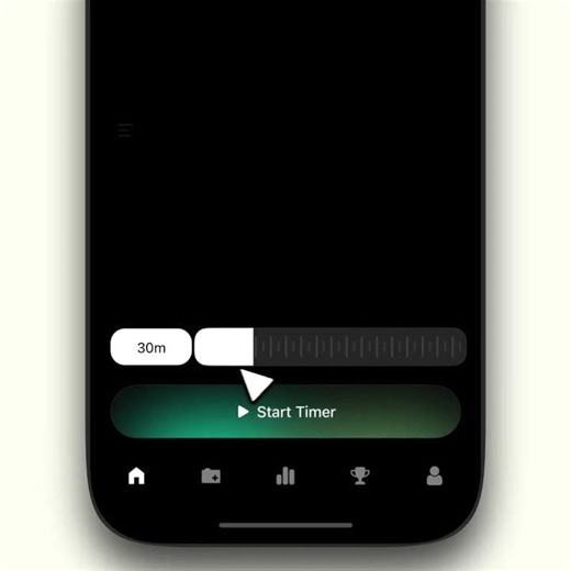 Opal Set Timer Slider Animation ✦ React Native ✦ makeitanimated.dev