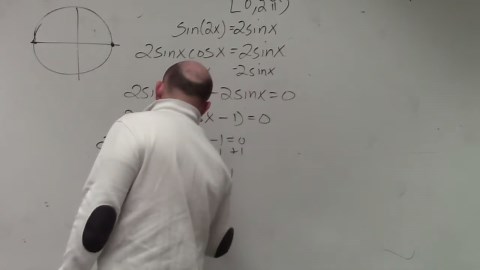 Algebra 2 - How to solve a trigonometric equation using the double angle formula