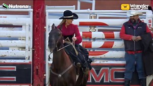 58K views · 570 reactions | The Greatest Outdoor Show on Earth wouldn't be complete without a little sidesaddle. Watch the race from the 2019 Calgary Stampede and check out the full Rodeo Rewind, exclusively on the Wrangler Network. https://wranglernetwork.com/events/calgary-stampede/ | Wrangler Western | Facebook