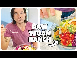 The Best Raw Vegan Ranch Style Dressing: Recipe & Taste Test
