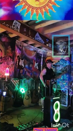 Moving In Stereo cover by Magic Caravan aka Ben Miller #guitarplayer #thecarsband #magiccaravan 🛸 👽