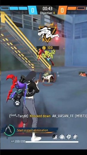 Dead🥵moment ninja technic☠️ #ff #freefire #trick #ytshorts ‪@UnofficialMohitLive‬