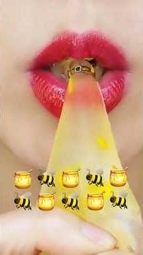 ASMR Eating Sounds | Honeycomb & Frozen Honey | #asmr #mukbang #eatingsounds #relaxing #us
