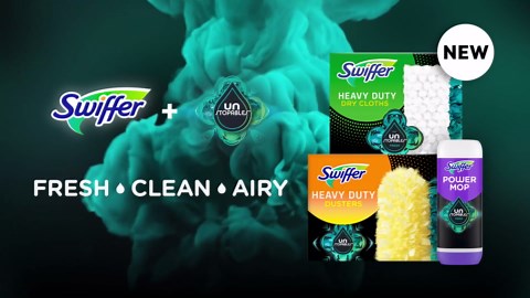 Swiffer Dusters Multi-Surface Heavy Duty Duster Refills, Unstopables Fresh Scent, 11 Count