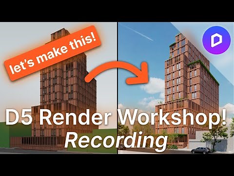 Make Your SketchUp Model Look AMAZING in D5 Render (Full Beginner Workshop)