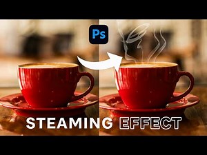 Photoshop Trick Adds REALISTIC Steam to Your Coffee