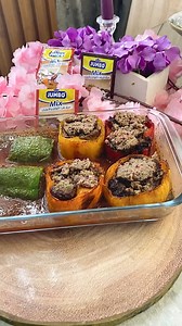 223K views · 1.9K reactions | حملة إكتشاف المواهب تتواصل مع جومبو  @A TABLE DZ الشاطرة حضرتلكم اليوم طبق رائع و لي هو "الفلفل المحشي"  مع جومبو ميكس واحد البنة襤 جربو الوصفة و شجعوها  | Jumbo Algérie | Facebook