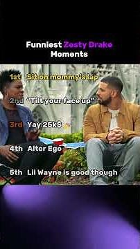 ZESTY DRAKE MOMENTS That Will Leave You SPEECHLESS! #funnyvideo #drake #zesty