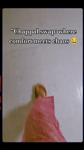 "Chappal swap: where comfort meets chaos 😂 #marriedlife #shorts ......