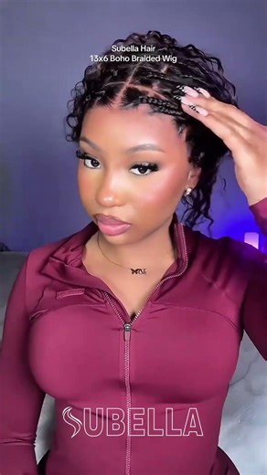 This ONE wig gives you a whole week of hairstyles ✨#subellahair #braidstyles #wigs #braids