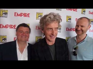 Doctor Who - Interview with Peter Capaldi, Steven Moffat & Mark Gatiss at Comic-Con