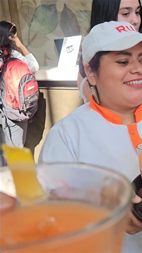 Imagine being greeted with this as you walk into paradise! Riu Caribe Mexico