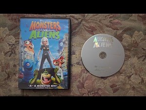 Closing to Monsters vs. Aliens 2009 DVD