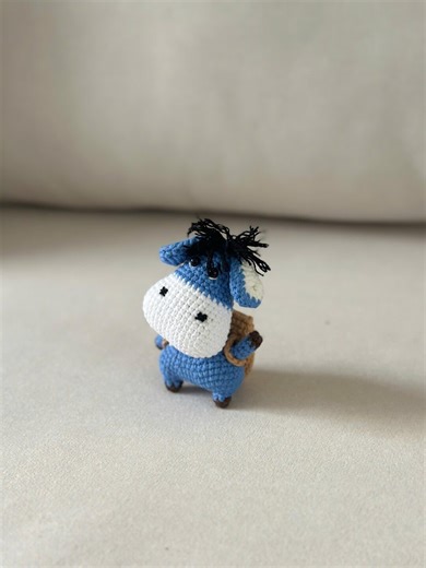 Crochet Donkey Eeyore Pattern Amigurumi PDF - Winnie the Pooh Inspired Crochet Toy - Etsy