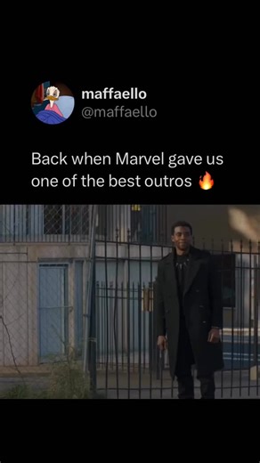 Maffaello on Instagram: "😮‍💨 🍿: The 2018 film Black Panther features a distinct outro consisting of a stylized end-credits sequence and two post-credits scenes. The primary outro song playing over the stylized credits is „All the Stars“ by Kendrick Lamar and SZA. The sequence features an „Afrofuturistic“ design that reinforces themes of identity, legacy, and tradition. The musical transition into the credits is titled „United Nations / End Titles“ by Ludwig Göransson. #blackpanther #movie #re