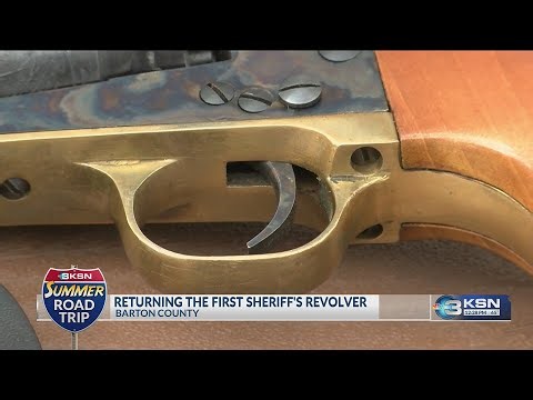 Returning the Barton County sheriff's first revolver and SRCA Drag Strip renovations complete