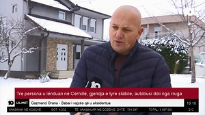65K views · 428 reactions | Tre persona u lënduan në Cërnillë, gjendja e tyre stabile, autobusi doli nga rruga | Kanal10 | Facebook
