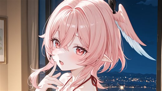 莉奈娅❤️在夜景很美的酒店和莉奈娅共度……💕 莉奈娅美图精选【原神】每日美图分享 第一期