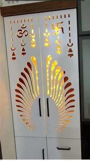 modern interior #cuboard#kitcheninteriordesign pooja #home #wall panel #lifeisbutadream