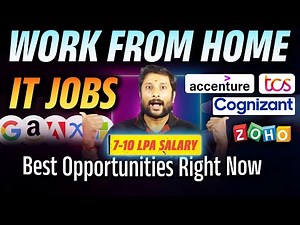 Work From Home IT Jobs - Best Opportunities Right Now | Remote IT Jobs 2025 #kaashivinfotech