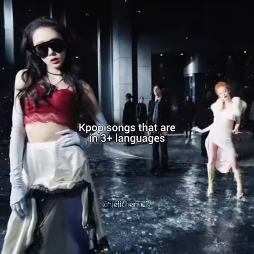 Like zip, I don't care... || Kpop Songs that are in 3+ languages || #kpop #kpopfypシ #fypシ゚viral