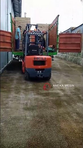 Pengiriman Mesin Pengemas