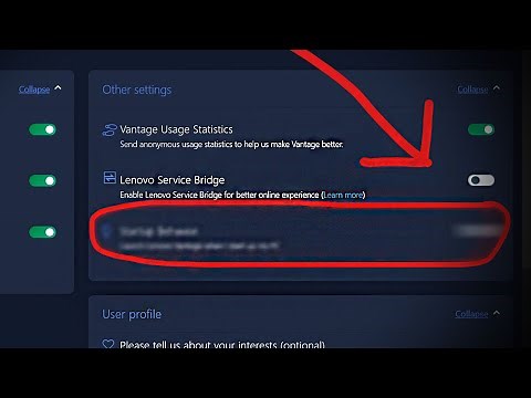 Lenovo Vantage - How To Stop Start Up In Windows 11