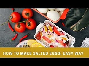 How To Make Salted Eggs. Easy way.