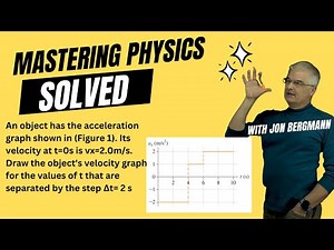 Mastering Physics Solved! An object has the acceleration graph shown in (Figure 1). Its velocity