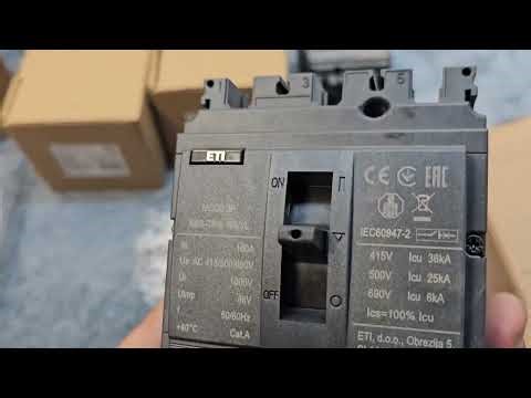 The new range of MCCBs (USOL) from ETI is finally in stock.