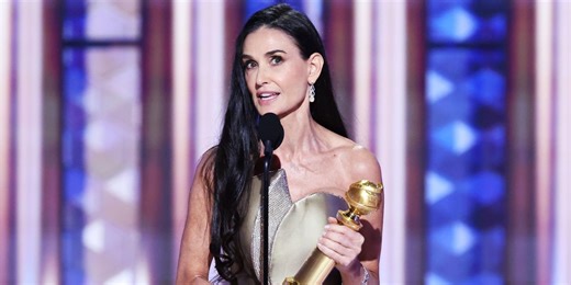 Demi Moore's Emotional Golden Globes Acceptance Speech: ‘I Do Belong’