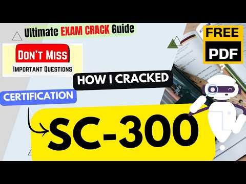 SC-300 | Exam Tutorial |🔥 IMPORTANT TOPICS 🔥| Microsoft Identity and Access Administrator | Free PDF