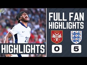 Madueke & Rice DESTROY Serbia! England CLICK! Serbia 0-5 England Highlights