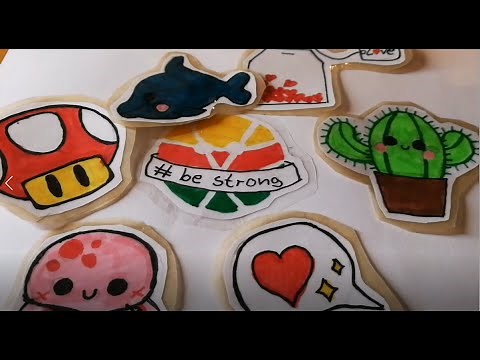 Sticker basteln mit Linda