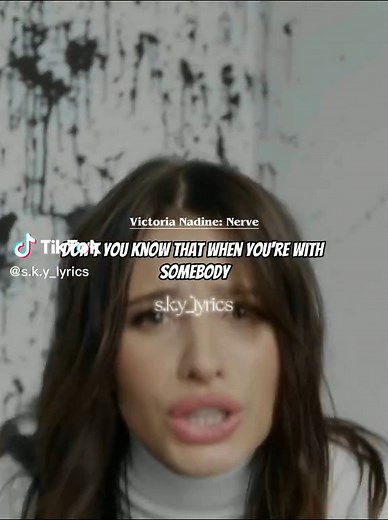 Nadine Bretty - Nerve (Lyrics Video) | Victoria Nadine