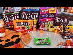 Unpacking M&M’s Halloween Candy Haul 🎃 | NEW Candy 2026