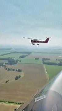 Cessna 150- first cross country flight in 30 + years, after a full refurb. Filmed from Magni Gyro