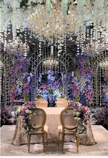 Intimate Garden Themed Wedding Decor Inspiration
