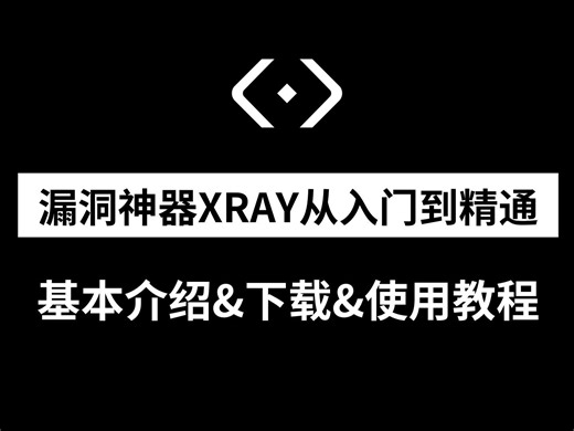 Xray扫描工具使用指南，小白从入门到精通，网络安全零基础必看！